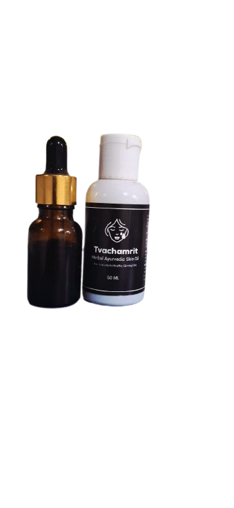 Twachamrit Skin Care Oil and Dop Combo
